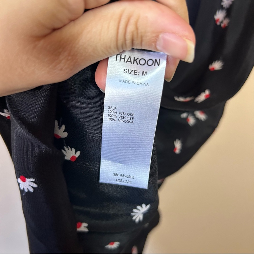 Thakoon Printed Slip Dress Medium - Picture 6 of 8